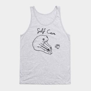 Self Care Frog Tank Top